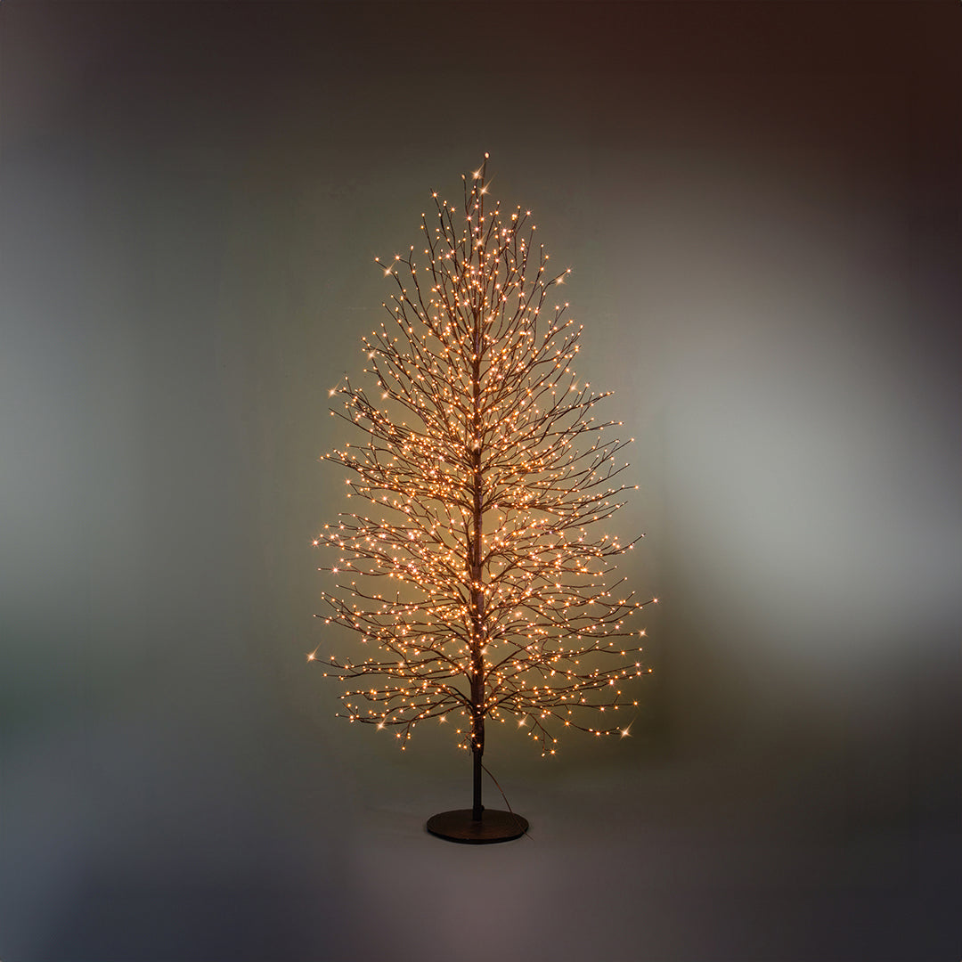 Albero artificiale con 1500 Micro Led da esterno • 150 cm