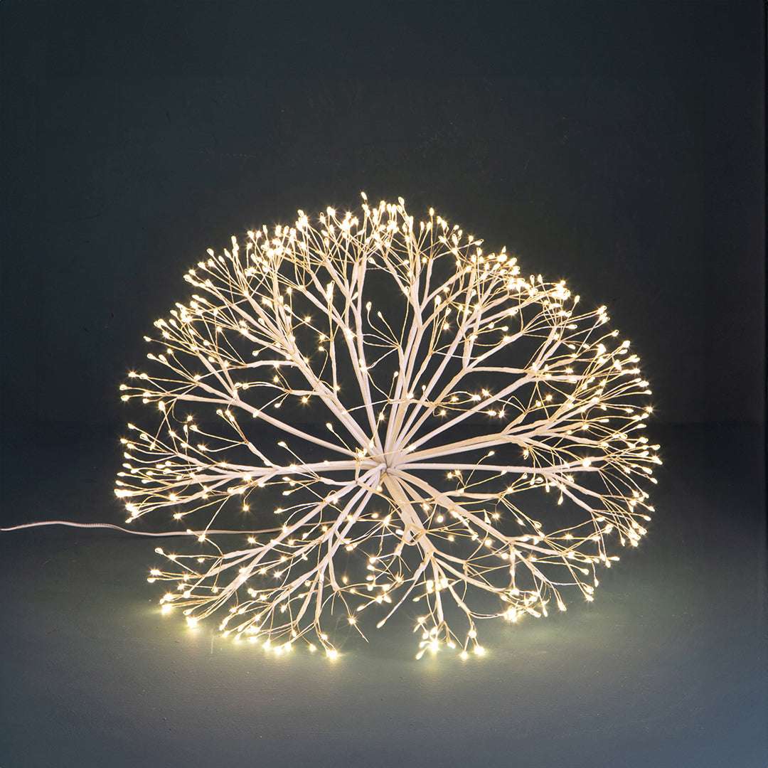 Fiore con 384 Led da esterno • 31 cm