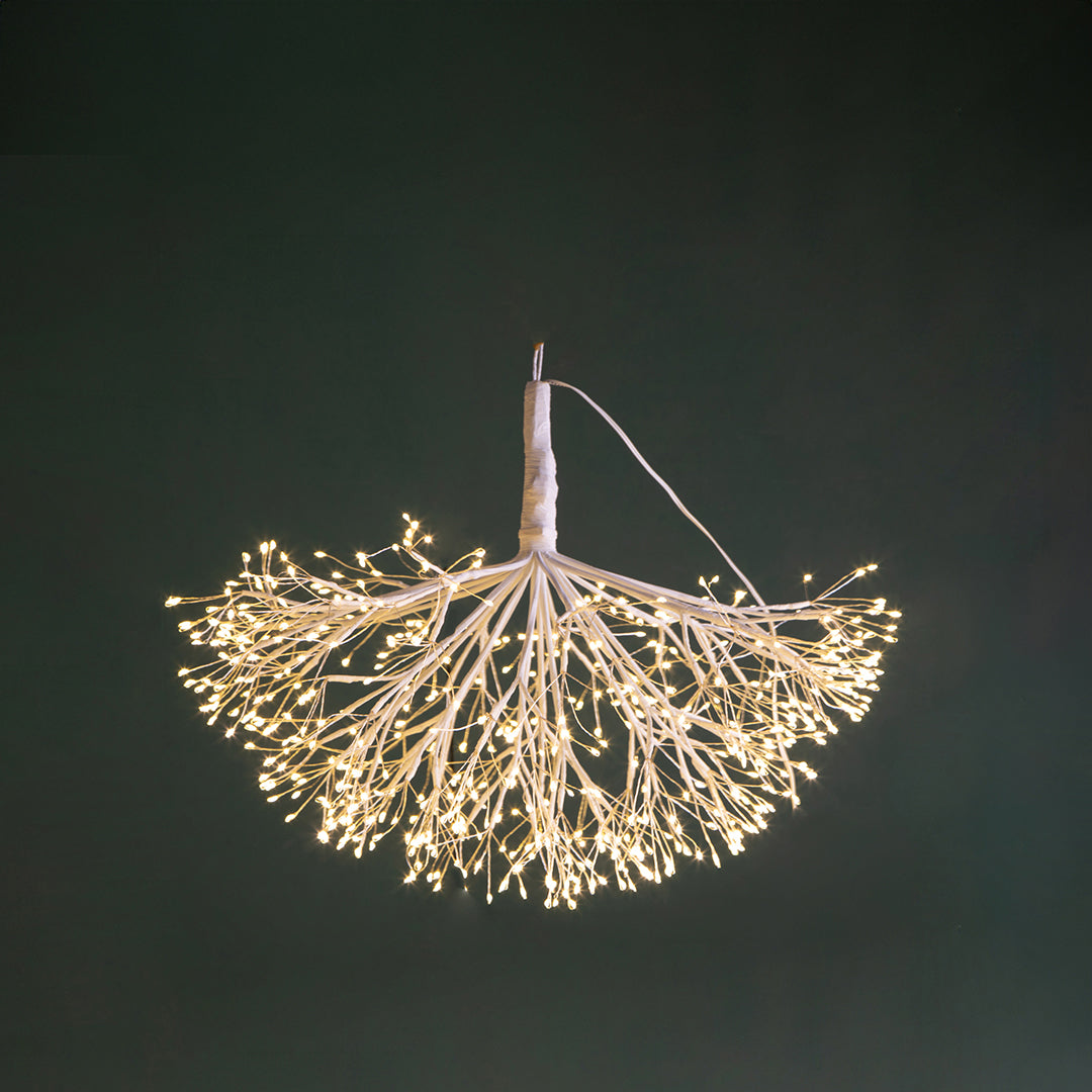 Fiore con 384 Led da esterno • 31 cm