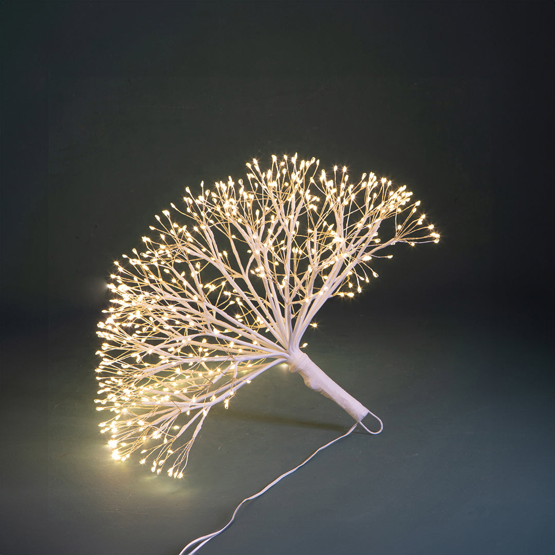 Fiore con 384 Led da esterno • 31 cm