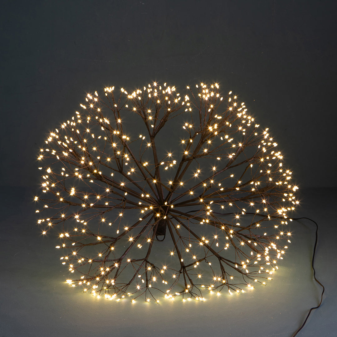 Fiore con 576 Led da esterno • 40 cm