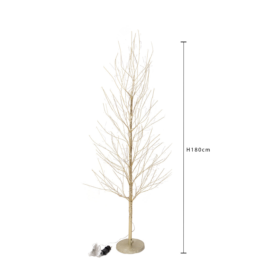 Faggio con micro led da da esterno . • H 150 cm