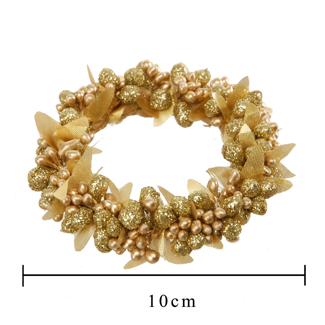 Pezzi 6 • Girocandela bacche • H 3 cm