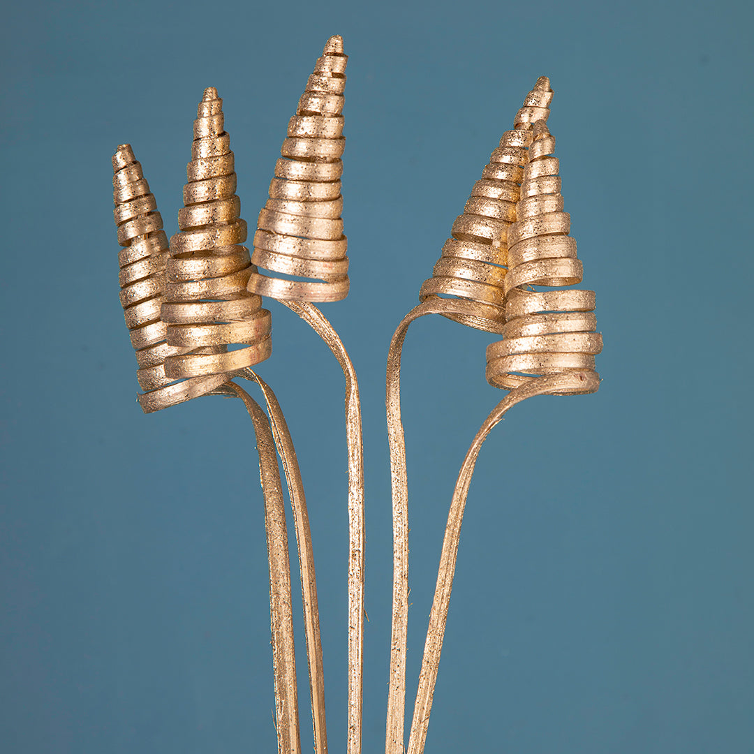 4 Pezzi • Giunchi cone con glitter 40 pezzi • 55 cm