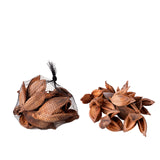 2 Pezzi • Sororoca Frutto 10 Pz naturale Rete • 12 cm