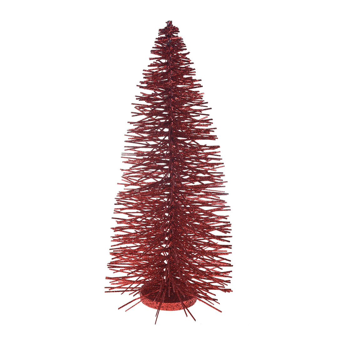 Albero artificiale con Glitter Pvc  • 35 cm