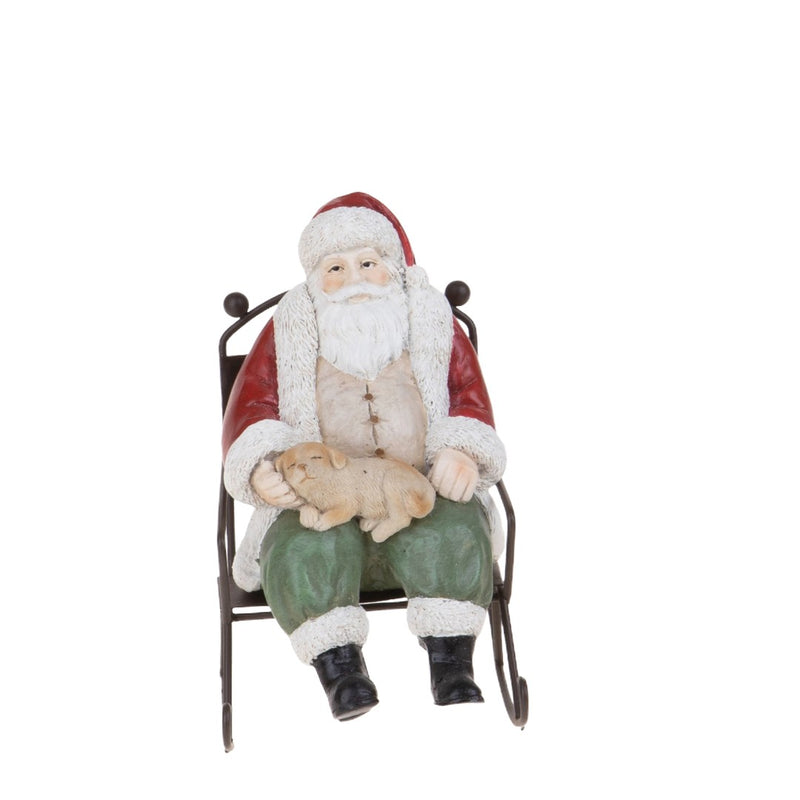 Babbo Natale Seduto  • 16 cm