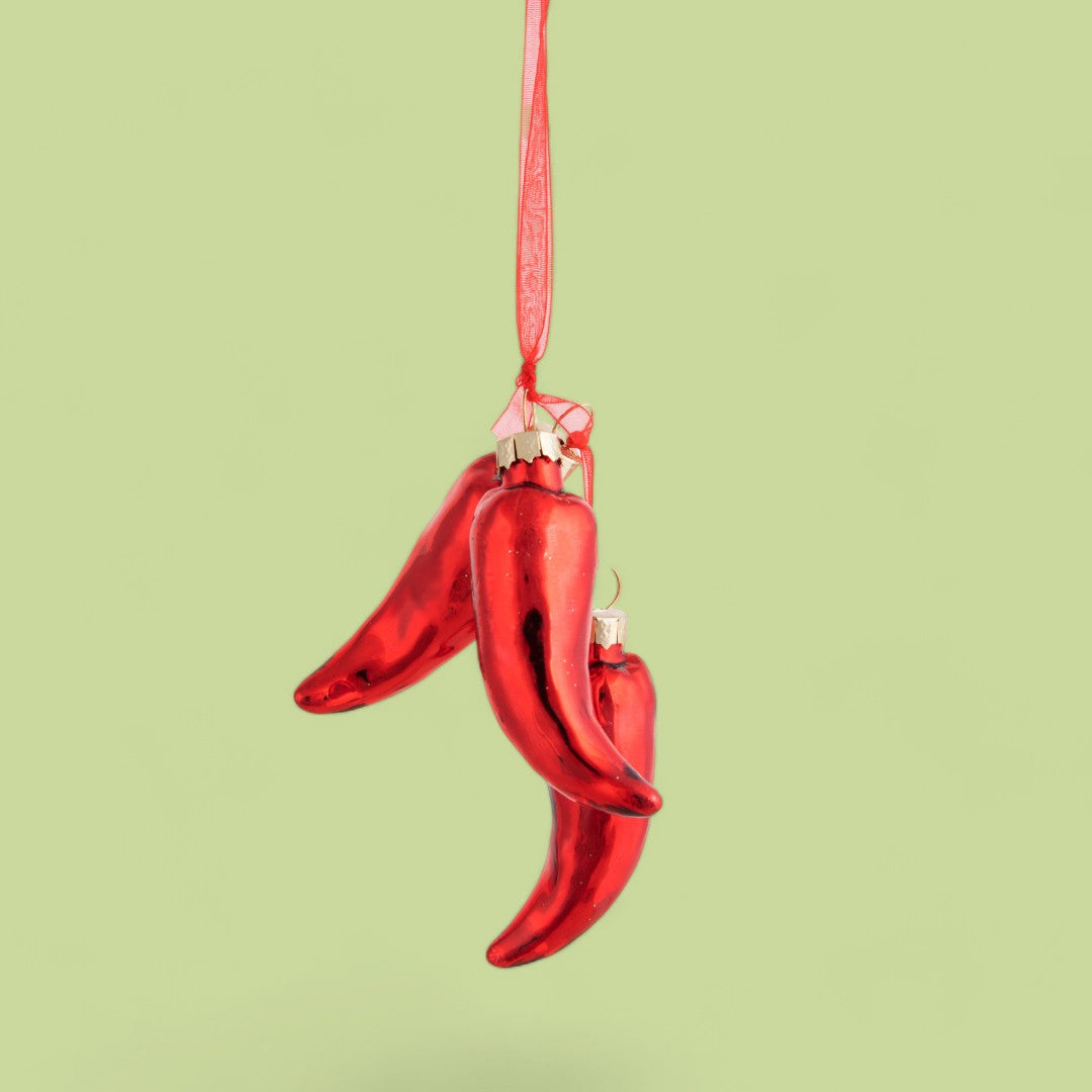 4 Pezzi •  Peperoncino  • 7 cm