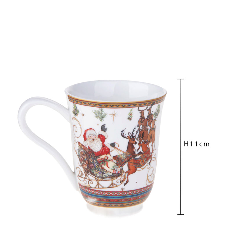 Tazza con B.Natale in Gift Box  • 11 cm