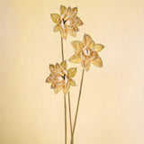 4 Pezzi • Fiore ninfea 15 pezzi • 55 cm