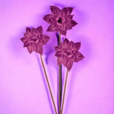 4 Pezzi • Fiore ninfea 15 pezzi • 55 cm