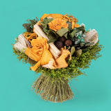 2 Pezzi • Bouquet tropicale medio • 20 cm
