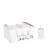 12 Pezzi •  Cero 5 cm D 35 Ore  • 6 cm
