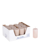 12 Pezzi •  Cero 5 cm D 35 Ore  • 6 cm