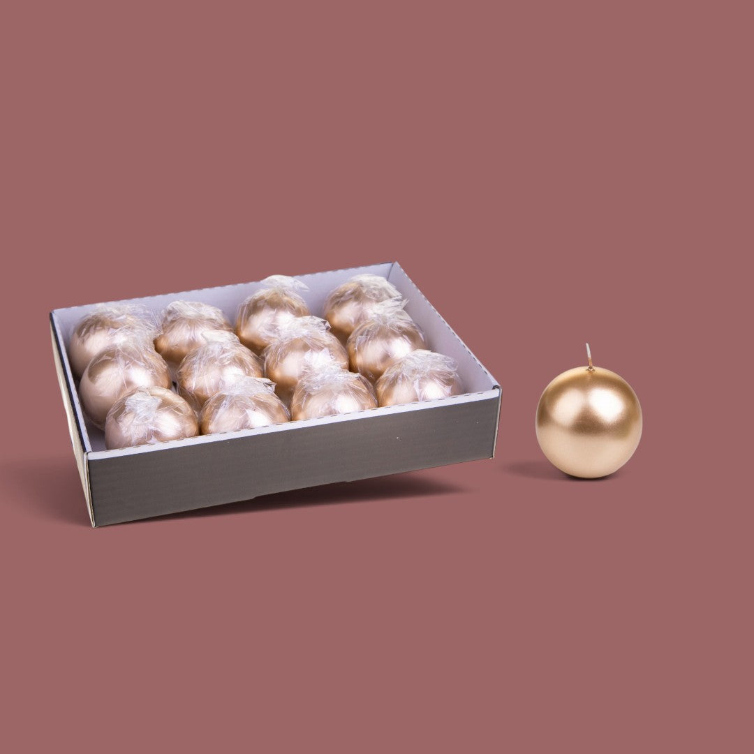 Pezzi 12 • Sfera 0d mm met • H 7 cm
