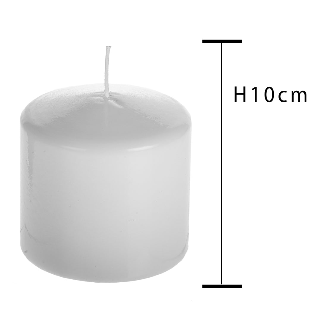 6 Pezzi •  Cero 10 cmD 75 Ore circa  • 15 cm