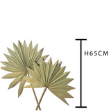 6 Pezzi • Palm sun cut da 7 pezzi nat • 64 cm
