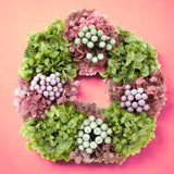 Corona ortensie preservate • 30 cm