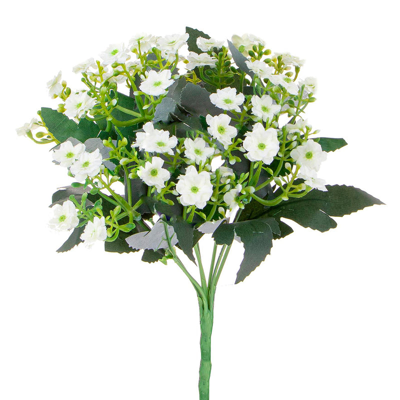 2 Pezzi • Bouquet artificiale di mini calanchoe • 30 cm