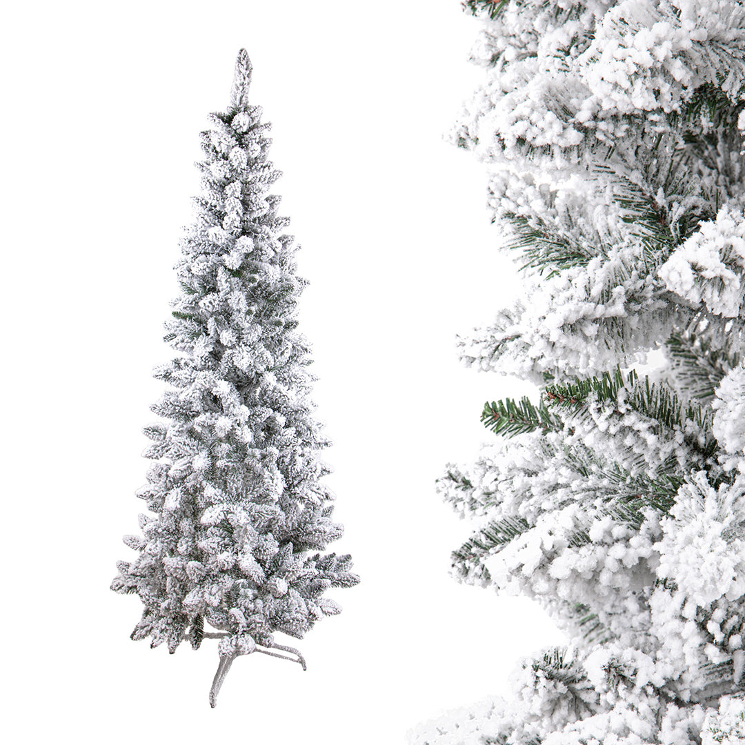 Albero di Natale Nevicato • 210 cm