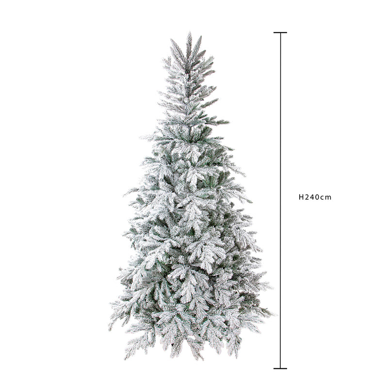 Albero di Natale Nevicato • 230 cm