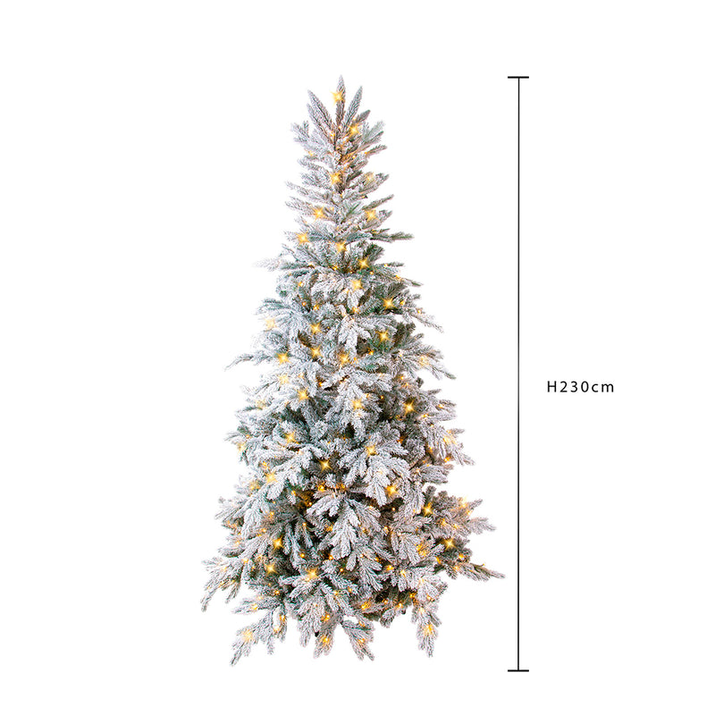 Albero di Natale Nevicato • 230 cm