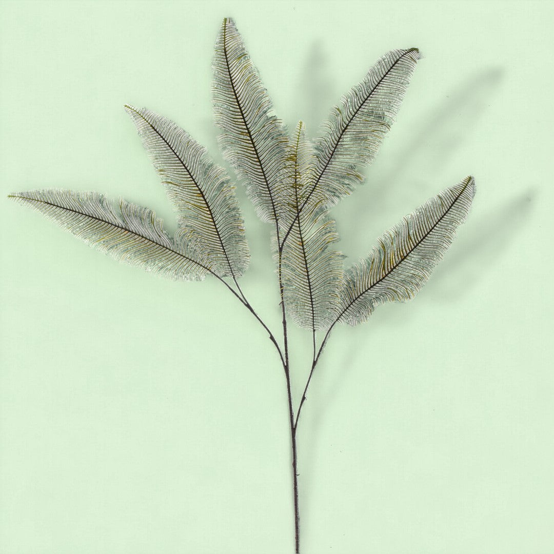 3 Pezzi • Ramo cicas artificiale •  102 cm