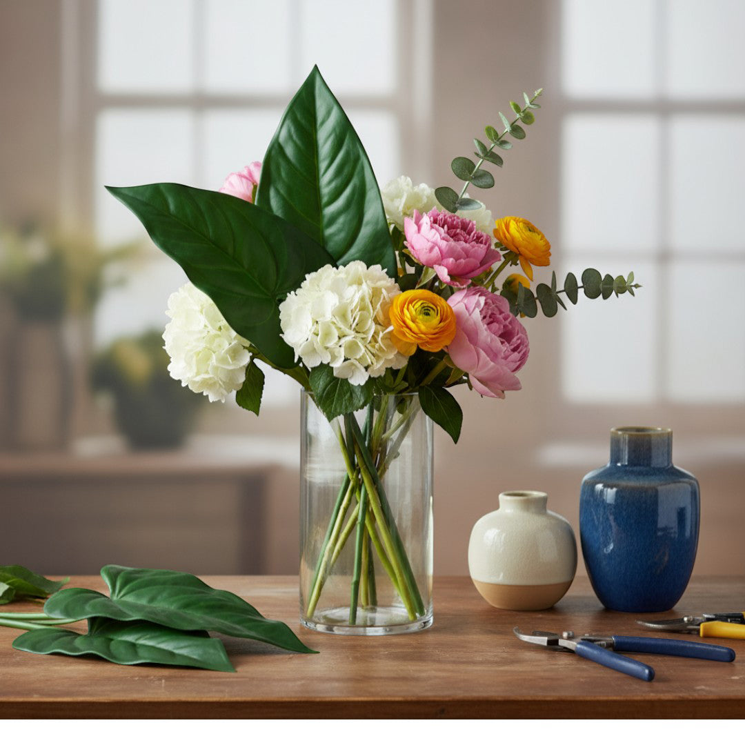 Anthurium 6 pezzi Foglie • 50 cm