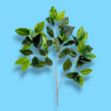 8 Pezzi • Ramo camelia per 3 diramzioni artificiale • 54 cm