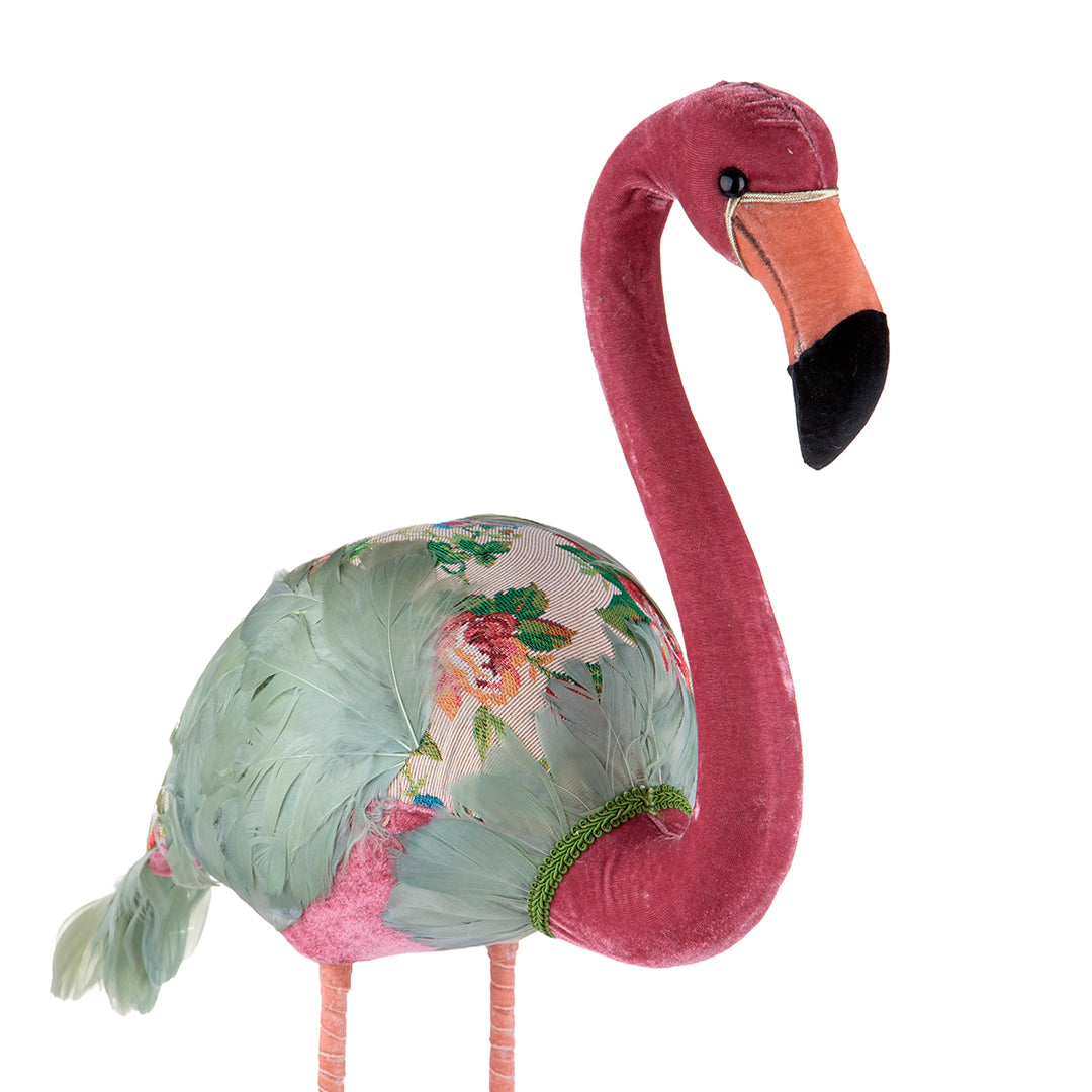 Animale decorativo Fenicottero In Piedi • 89  cm