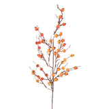 2 Pezzi • Ramo con bacche • 76 cm