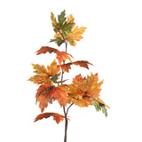 2 Pezzi • Platano decorativo autunnale • 99 cm