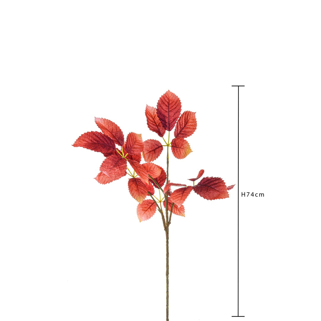 2 Pezzi • Carpino autunnale artificiale • 74 cm