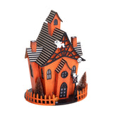 Casetta fantasmi con luci • H 29,5 cm