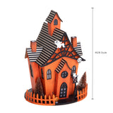 Casetta fantasmi con luci • H 29,5 cm
