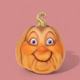 Zucca con faccia emoji • 30 cm