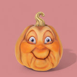 Zucca con faccia emoji • 30 cm