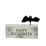 Decorazione con scritta "Happy Halloween" • 15 cm