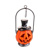 Lanterna a forma di zucca con luci LED • 25,5 cm