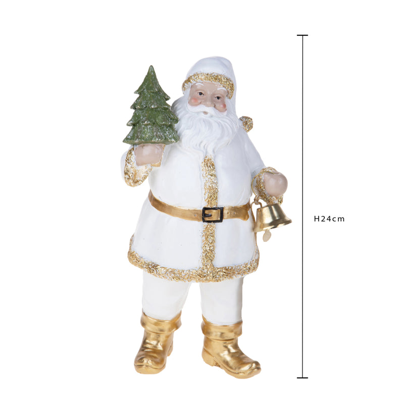 Babbo Natale con Albero  • 24 cm