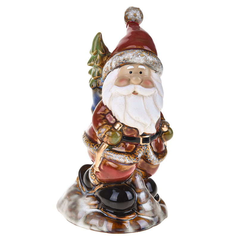 Babbo Natale con Sci  • 22,5 cm