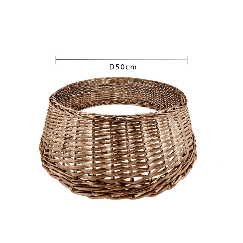 Base abete in rattan • 50 cm