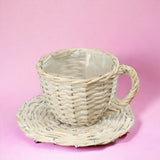 2 Pezzi • Tazza con piatto • 12 cm