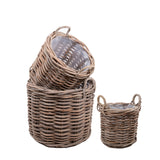 Set 3 cesti rotondi • 55 cm