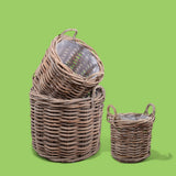 Set 3 cesti rotondi • 55 cm