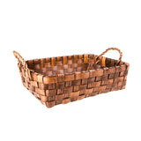 Cesto rettangolare willow con manici • 54 cm