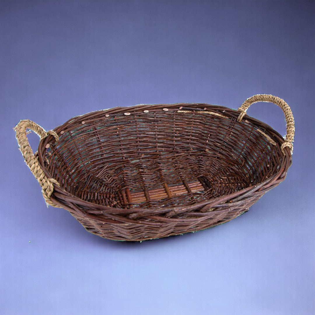 Cesto ovale natalizio • 46 cm