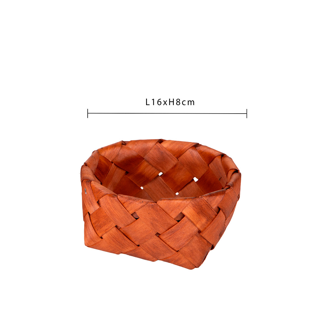 5 Pezzi • Cesto Rotondo • 5 cm