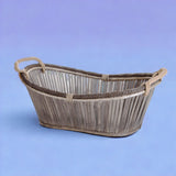 Cesto ovale con manico • 20 cm