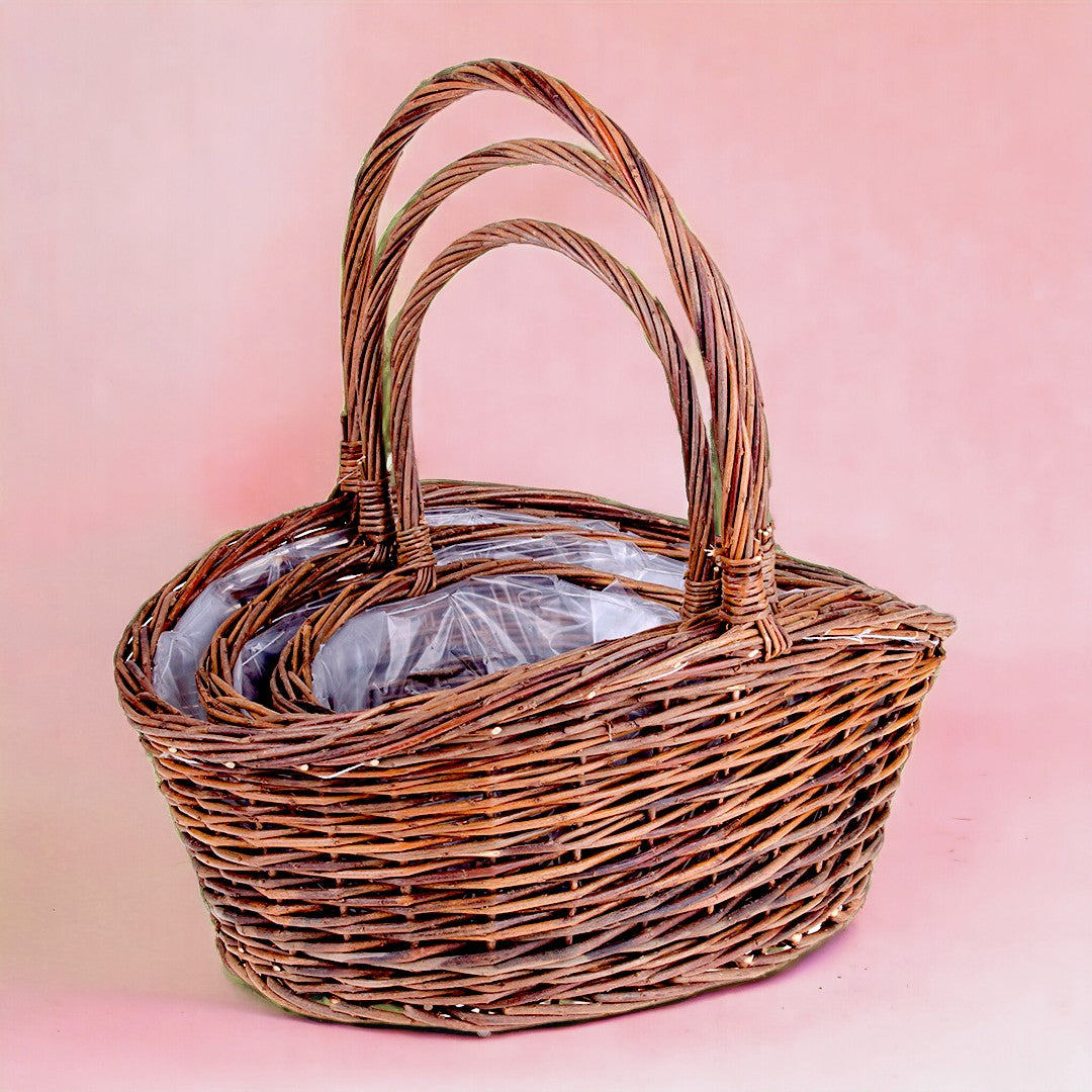 Set e 3 panieri • 45 cm